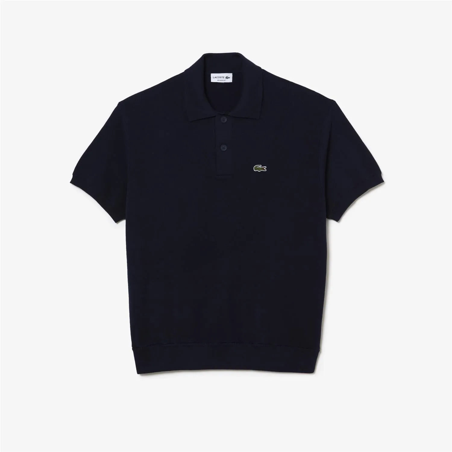 03253 Lacoste Organic Cotton Polo Shirt Neck Sweater