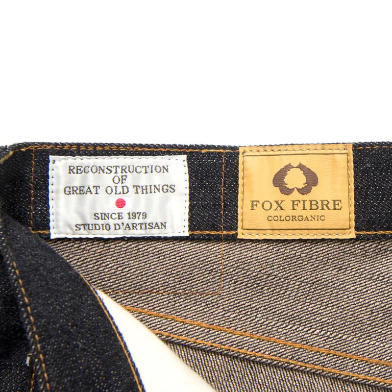 14ox FOX Colorganic x G3 Selvedge Jeans