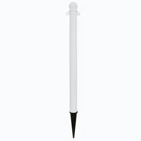 2.5 in. Ground Pole Stake Ball Top Stanchion