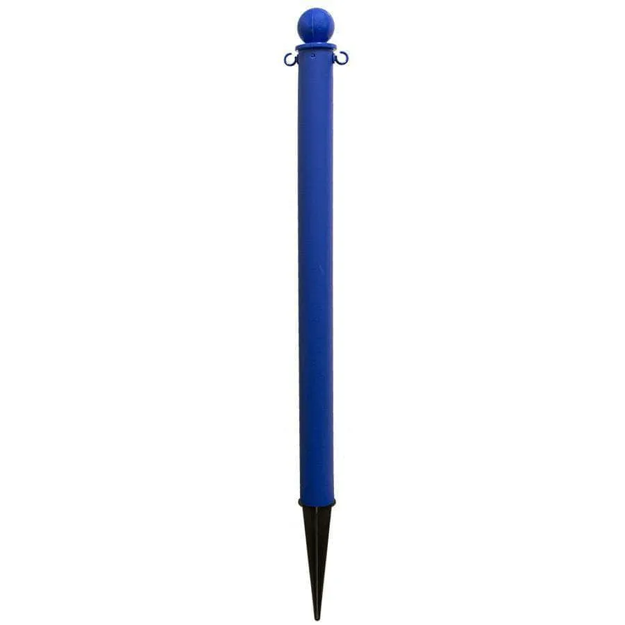 2.5 in. Ground Pole Stake Ball Top Stanchion