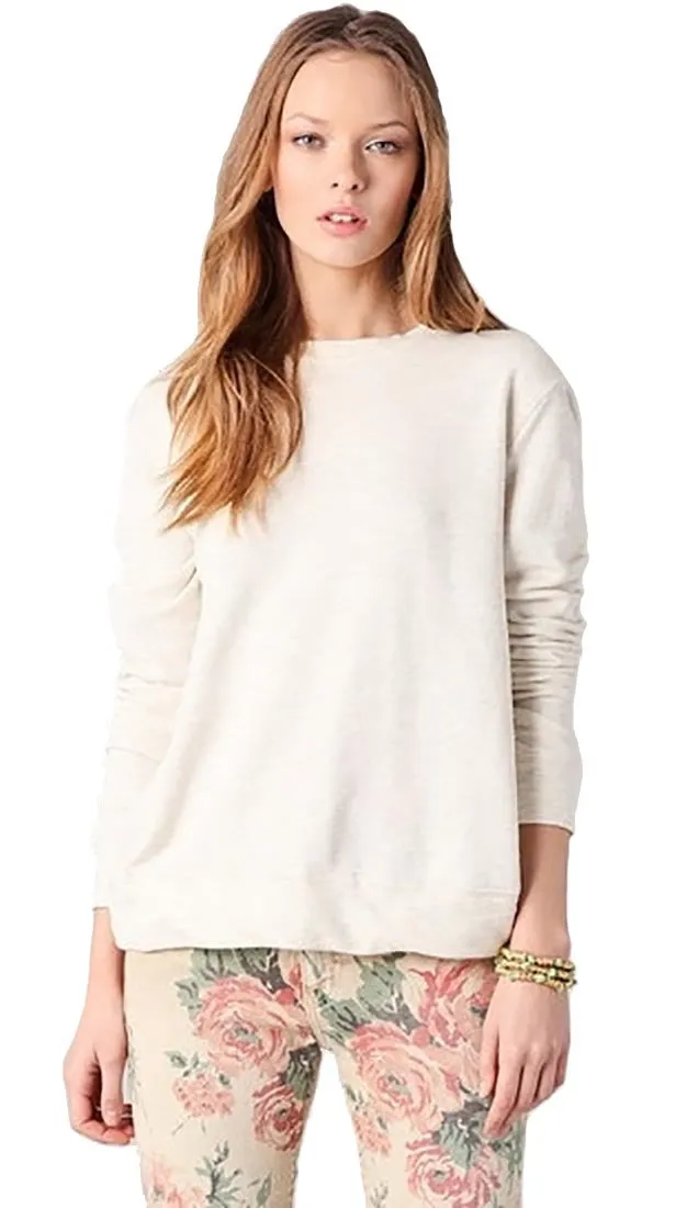 291 Cross Back Pullover in Oatmeal