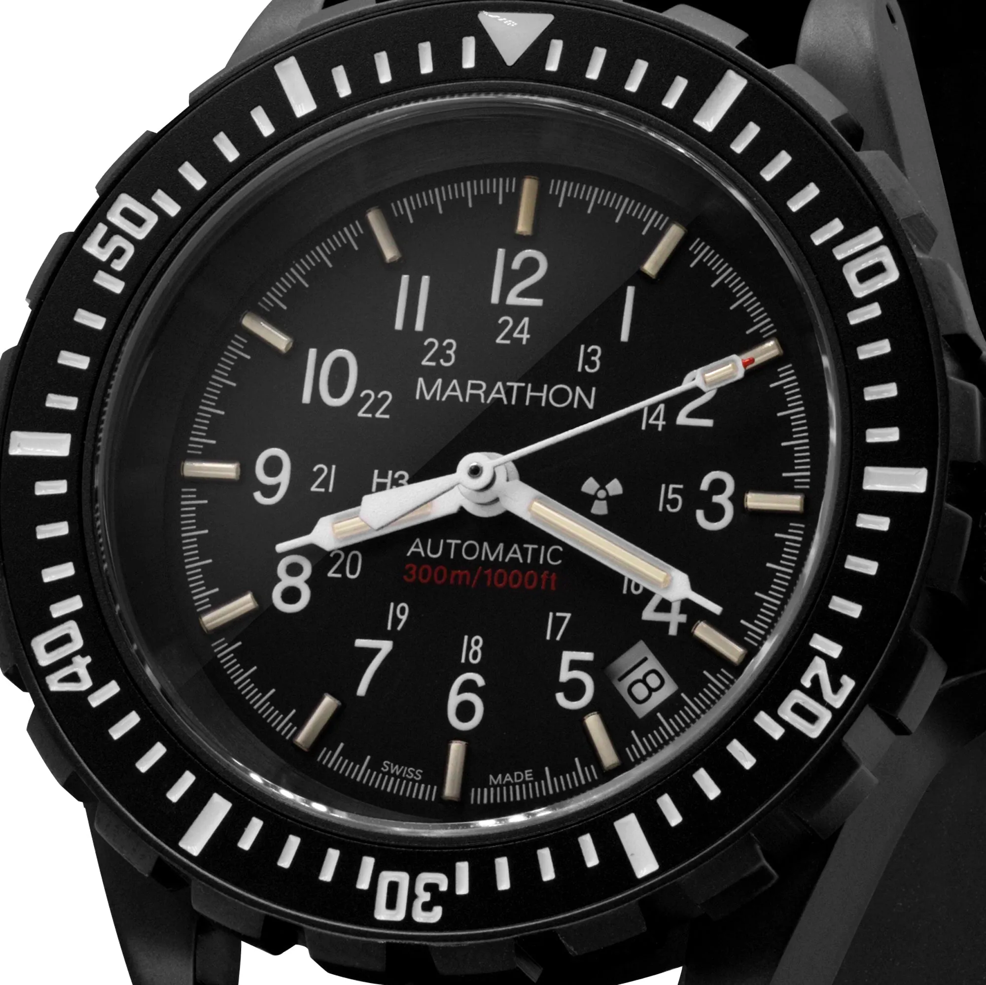 41mm Anthracite Large Diver's Automatic (GSAR) with Stainless Steel Bracelet