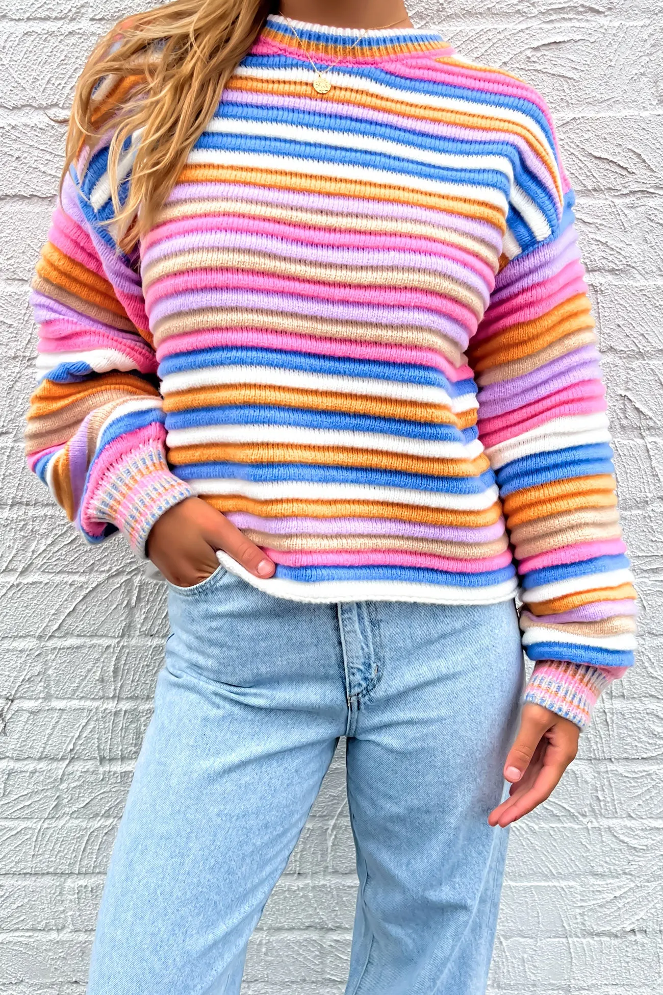 Abba Knit Rainbow