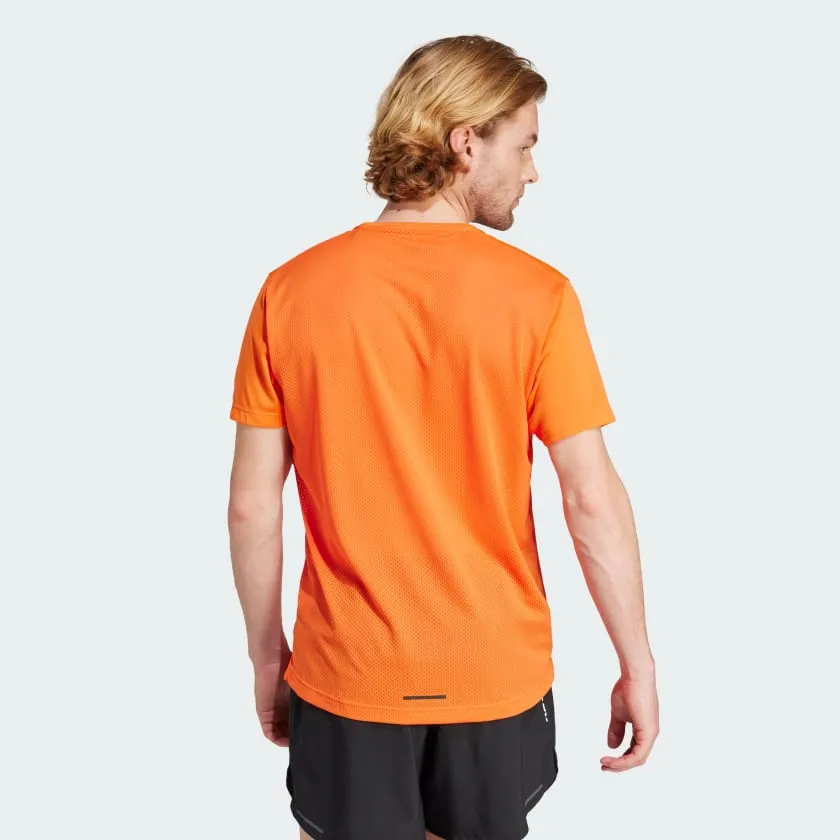 ADIDAS TERREX AGRAVIC TRAIL RUNNING TEE - MENS - ORANGE