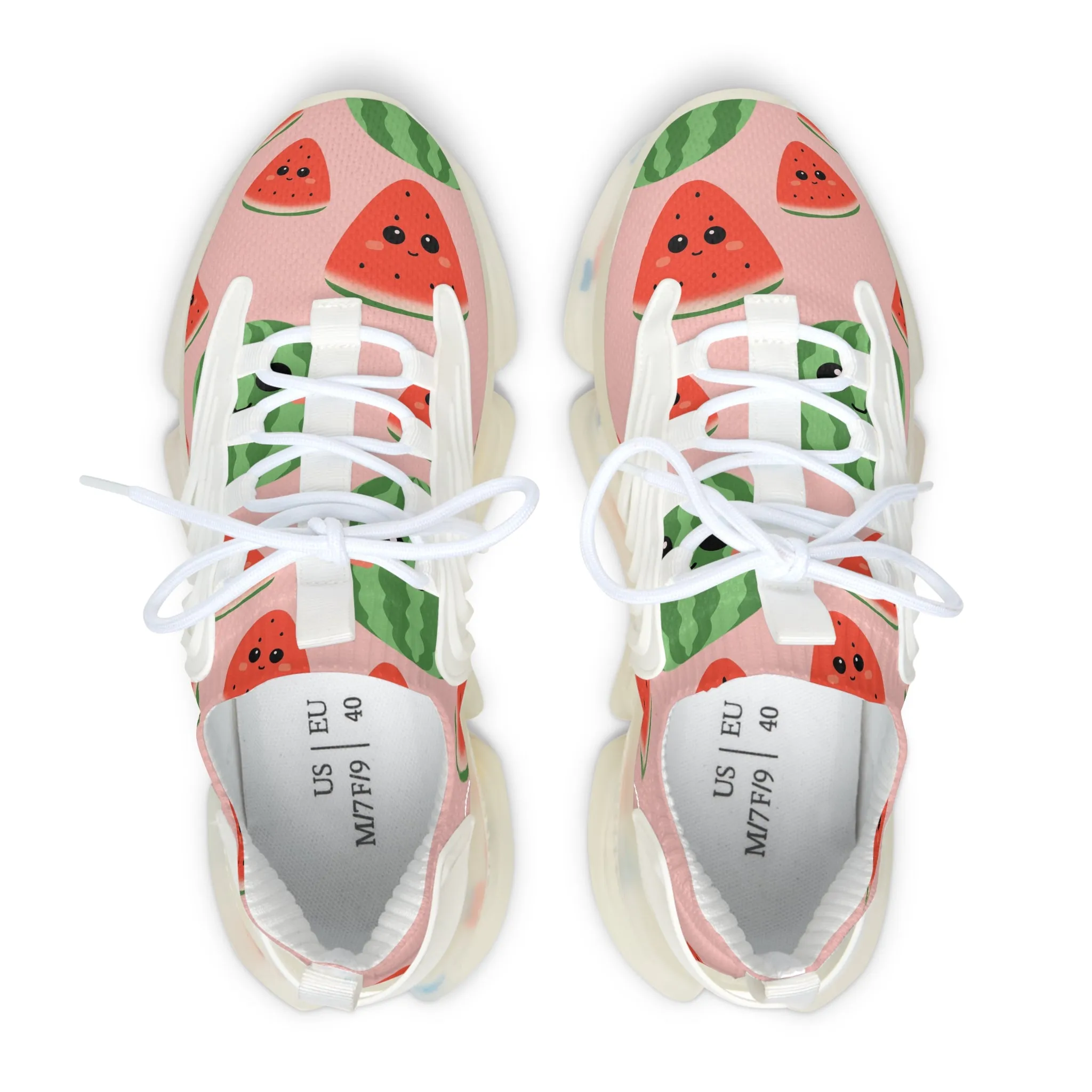 Adorable Watermelon Slices Women's Mesh Sneakers