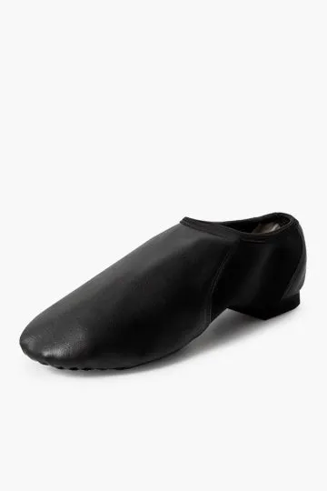 Adult  Slip On PU Leather Jazz Shoes