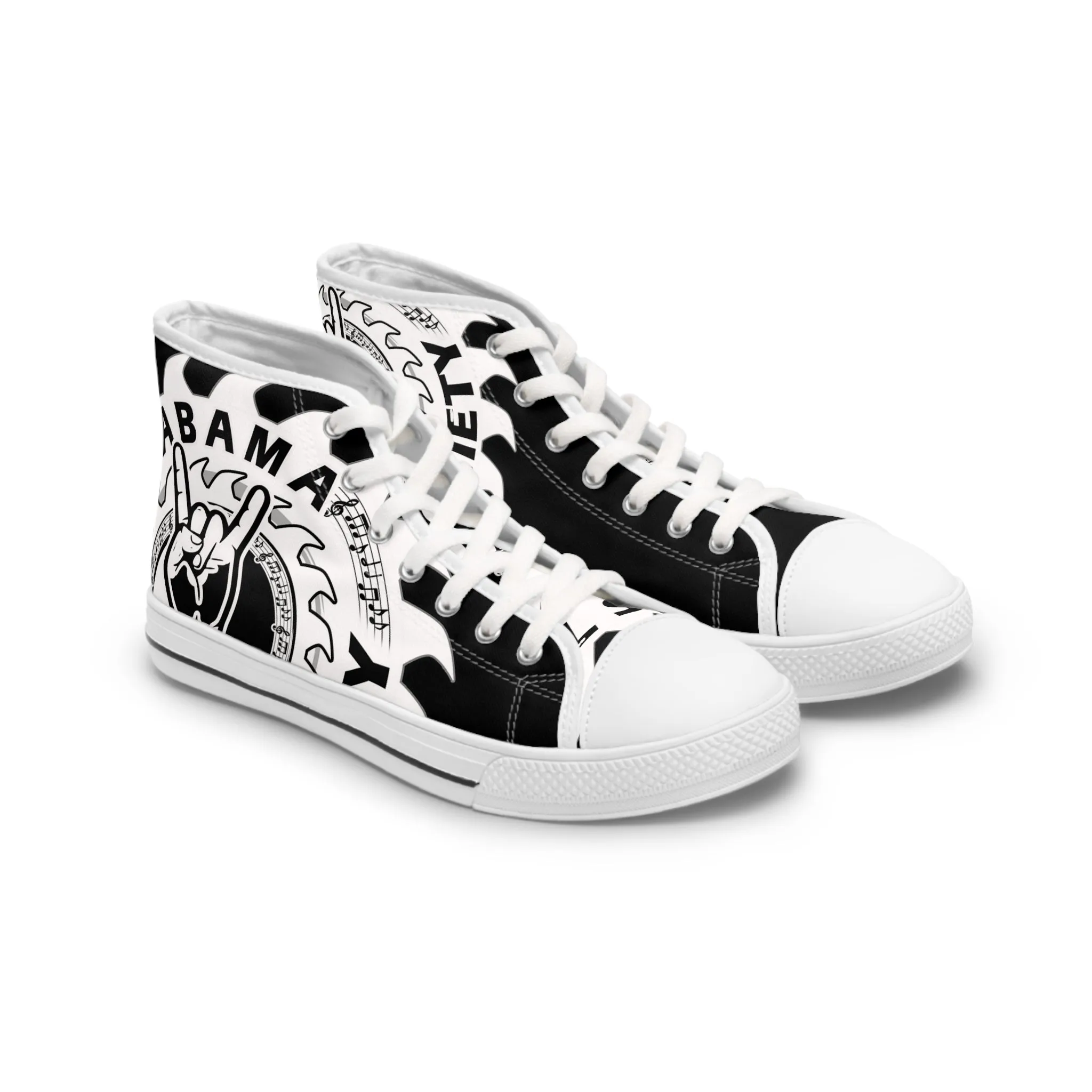 Alabama Metal Society Women's High Top Sneakers