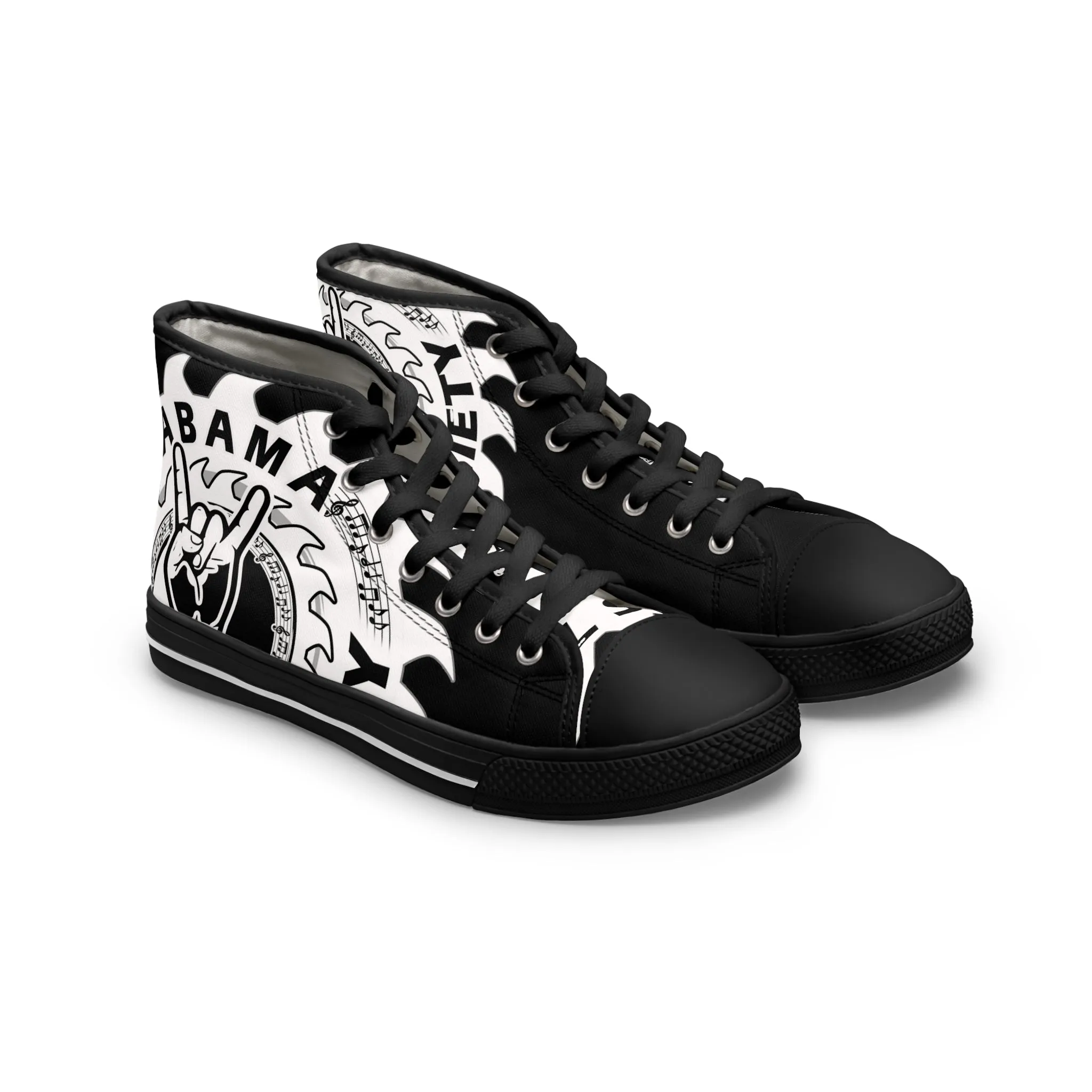 Alabama Metal Society Women's High Top Sneakers