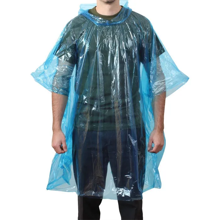 All Weather Emergency Poncho Pocket Size