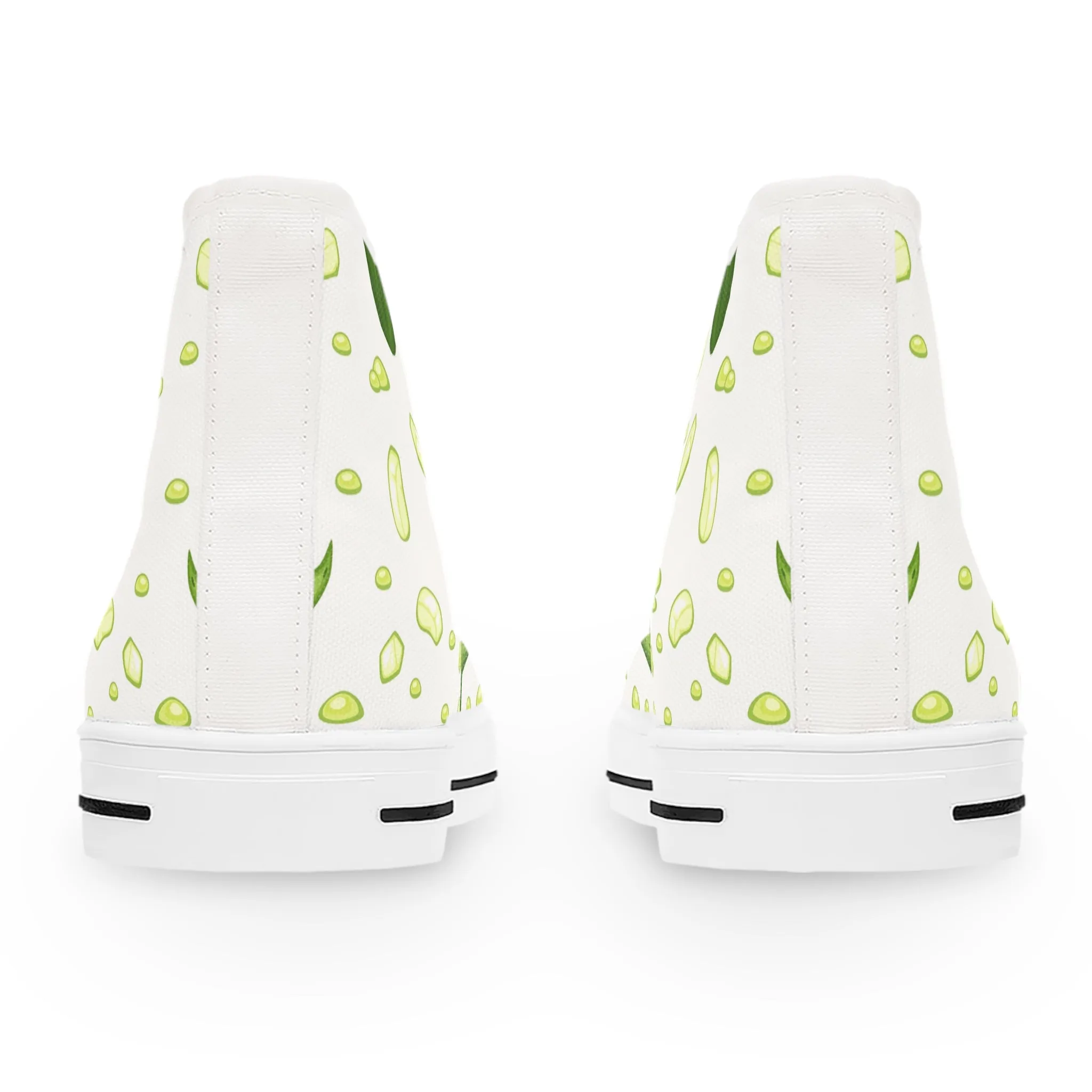 Aloe Vera Women's High Top Sneakers