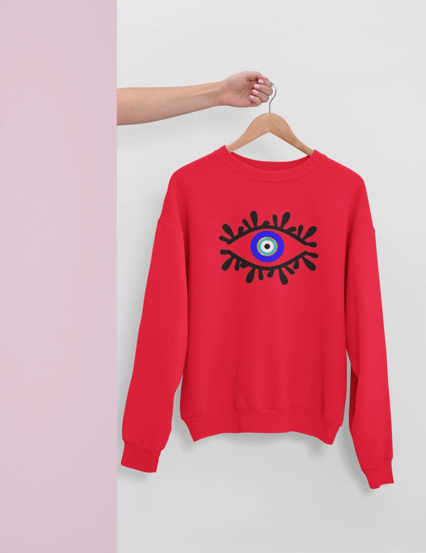 Amida By Zaa Evil Eye Sweatshirt, Evil Eye Sweatshirt, Evil Eye Clothes