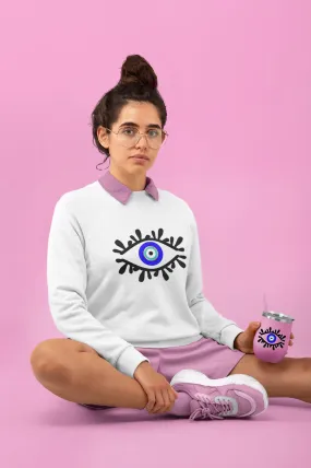 Amida By Zaa Evil Eye Sweatshirt, Evil Eye Sweatshirt, Evil Eye Clothes