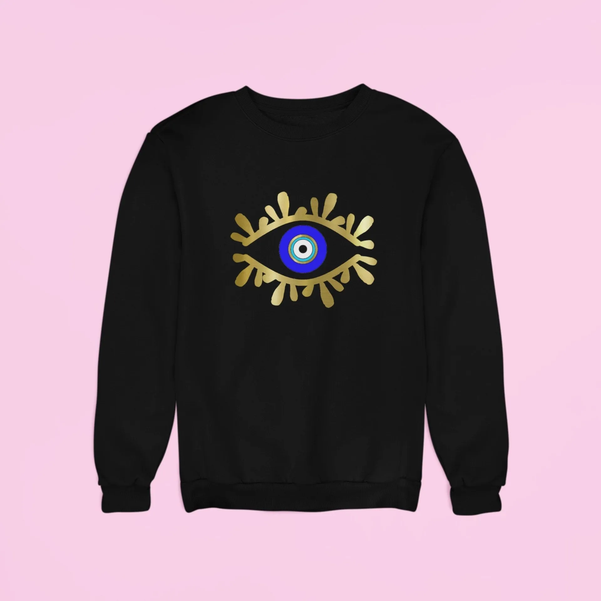 Amida By Zaa Evil Eye Sweatshirt, Evil Eye Sweatshirt, Evil Eye Clothes