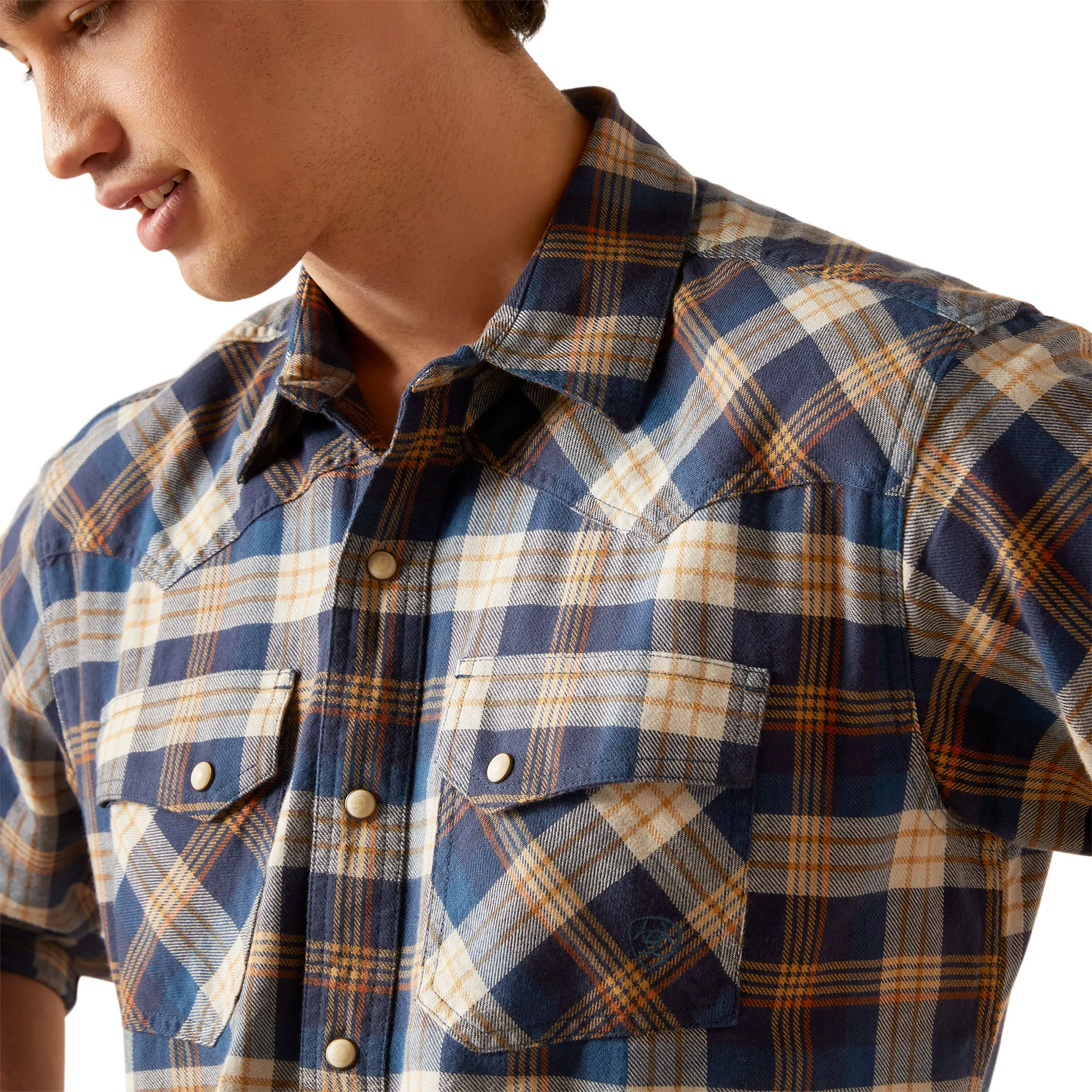 Ariat Men's Honeycomb Retro Hutton Snap Shirt