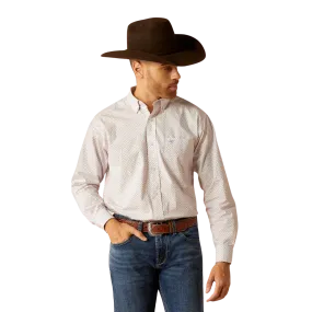 Ariat Men's Talbott Classic Fit White Shirt