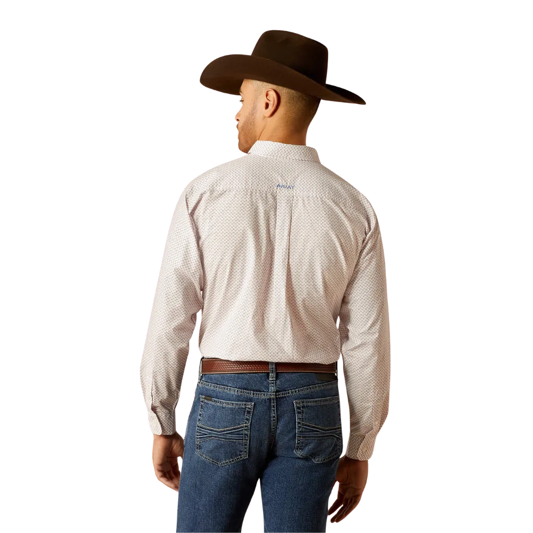 Ariat Men's Talbott Classic Fit White Shirt