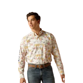 Ariat Men's Team Charlie Classic Fit Button Down Shirt