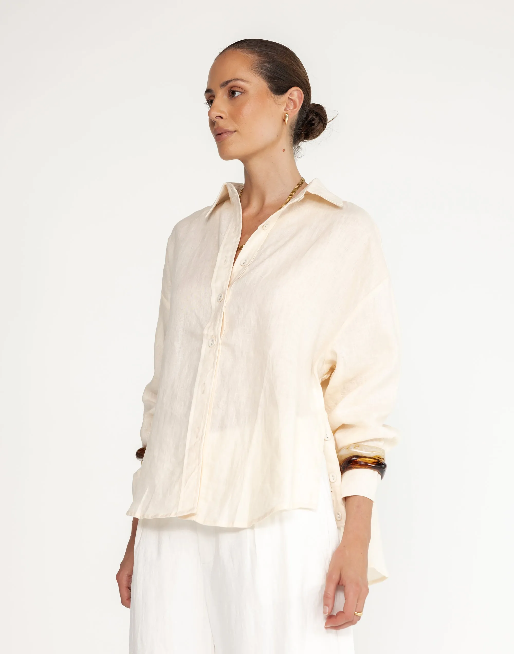 Atticus Shirt (Beige)