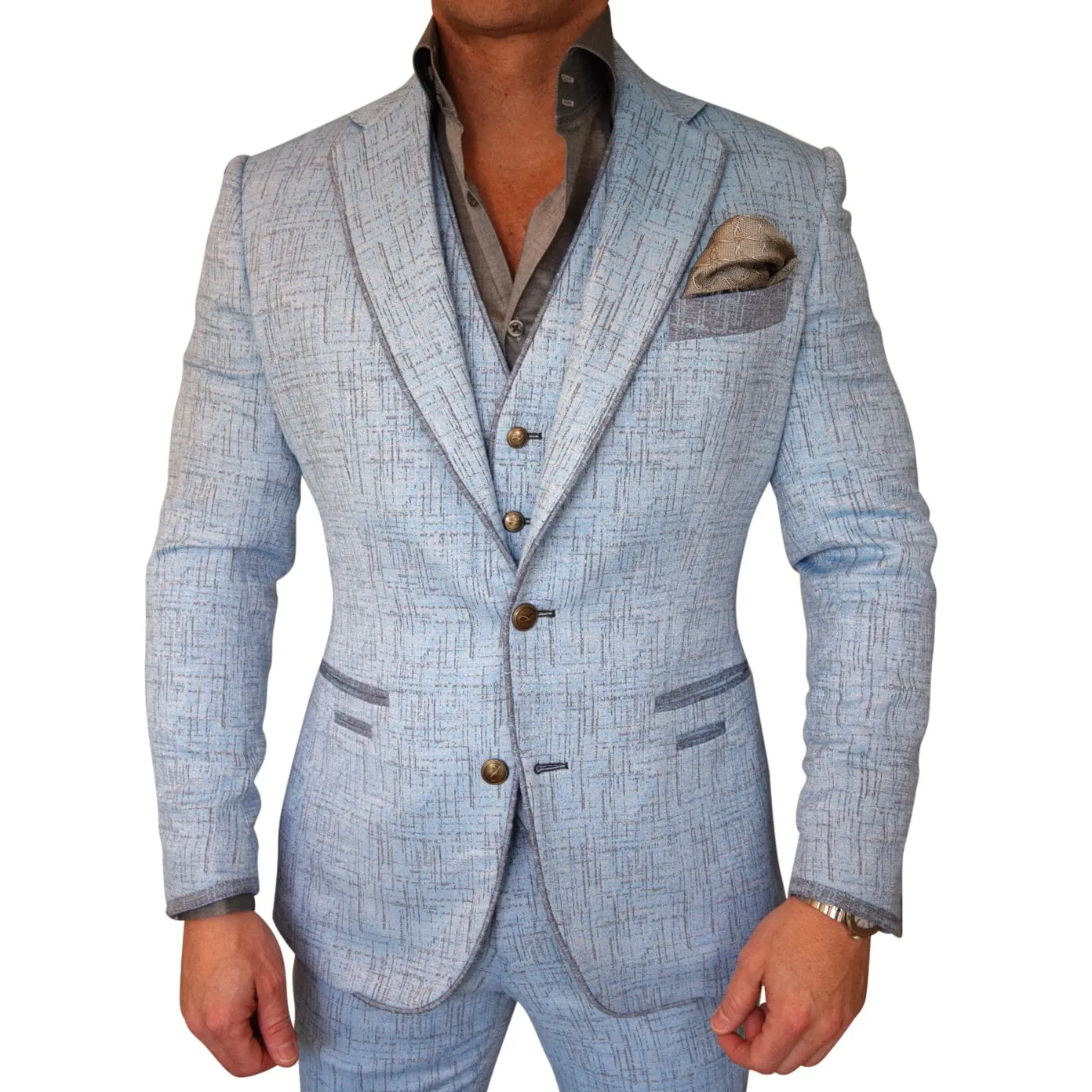 Azzurro Titanium Jacket