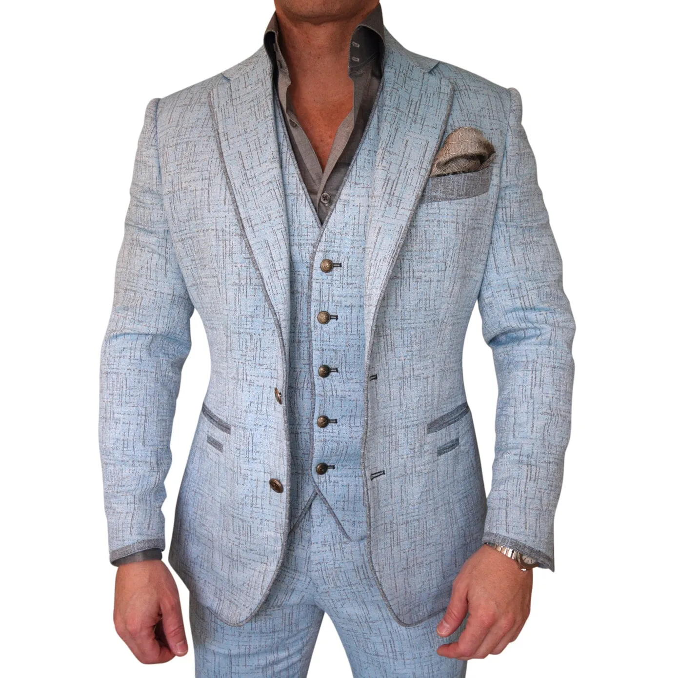 Azzurro Titanium Jacket