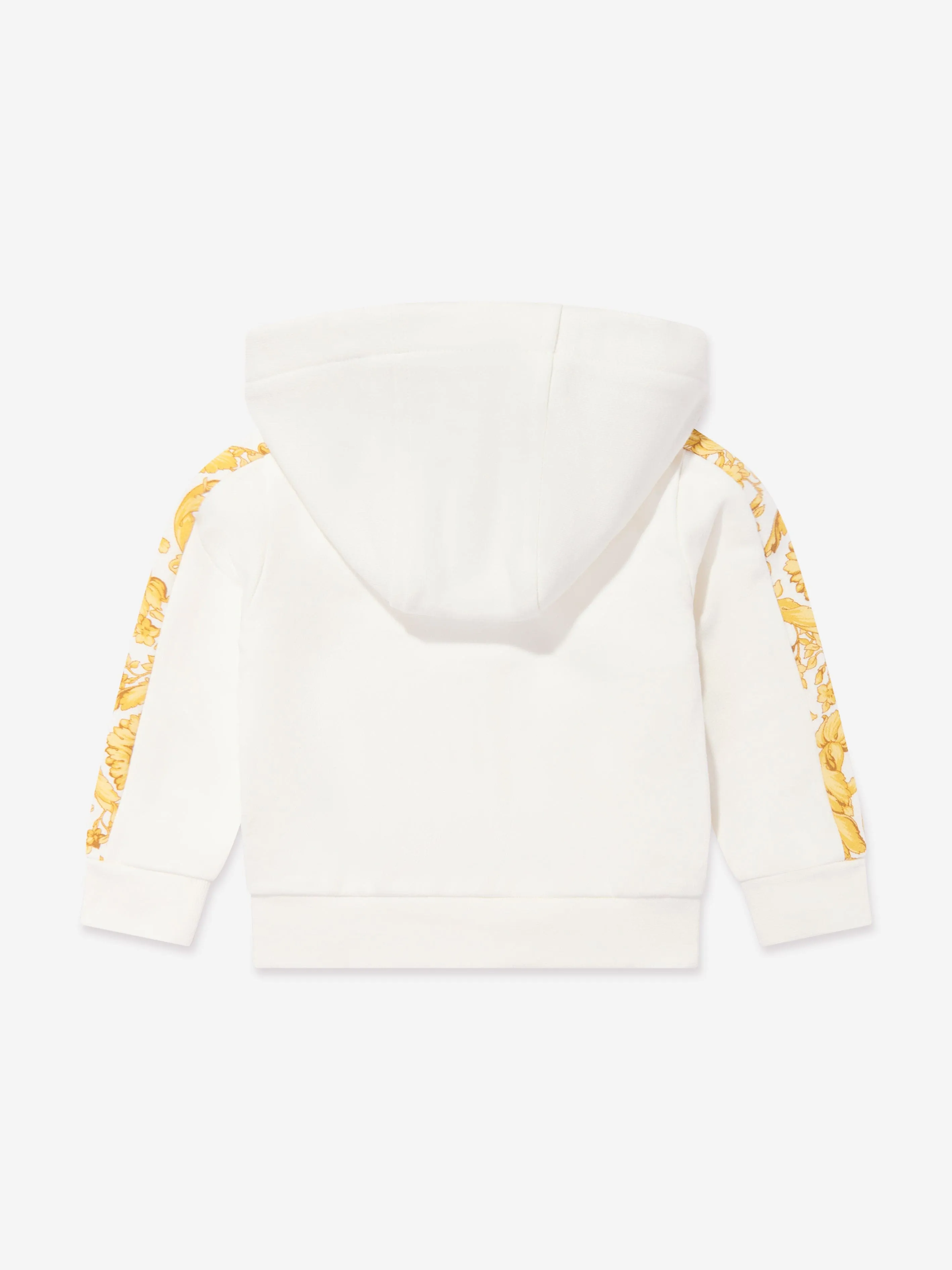 Baby Barocco Zip Up Top in White