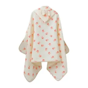 Baby Hooded Muslin Bath Towel Bunny