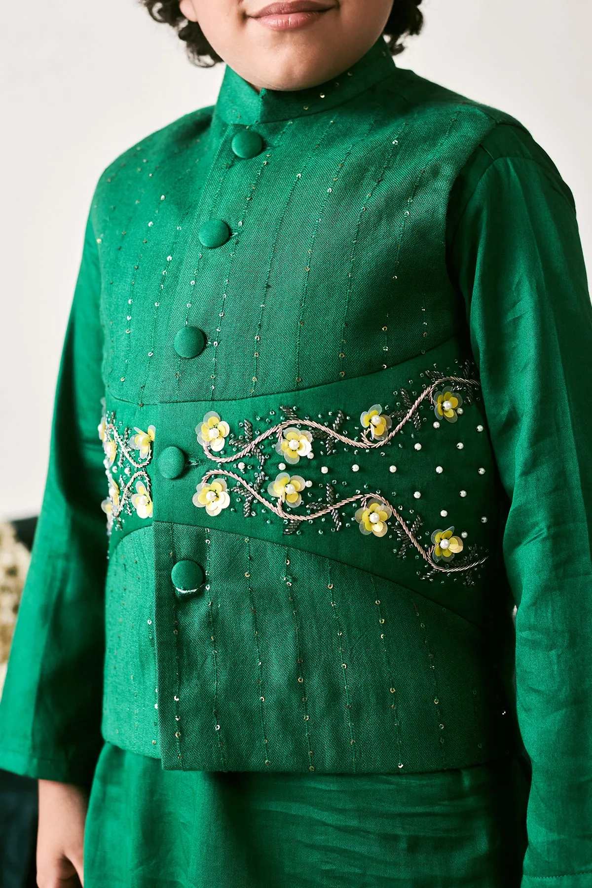 Basar- Sequence Embroidered Jacket