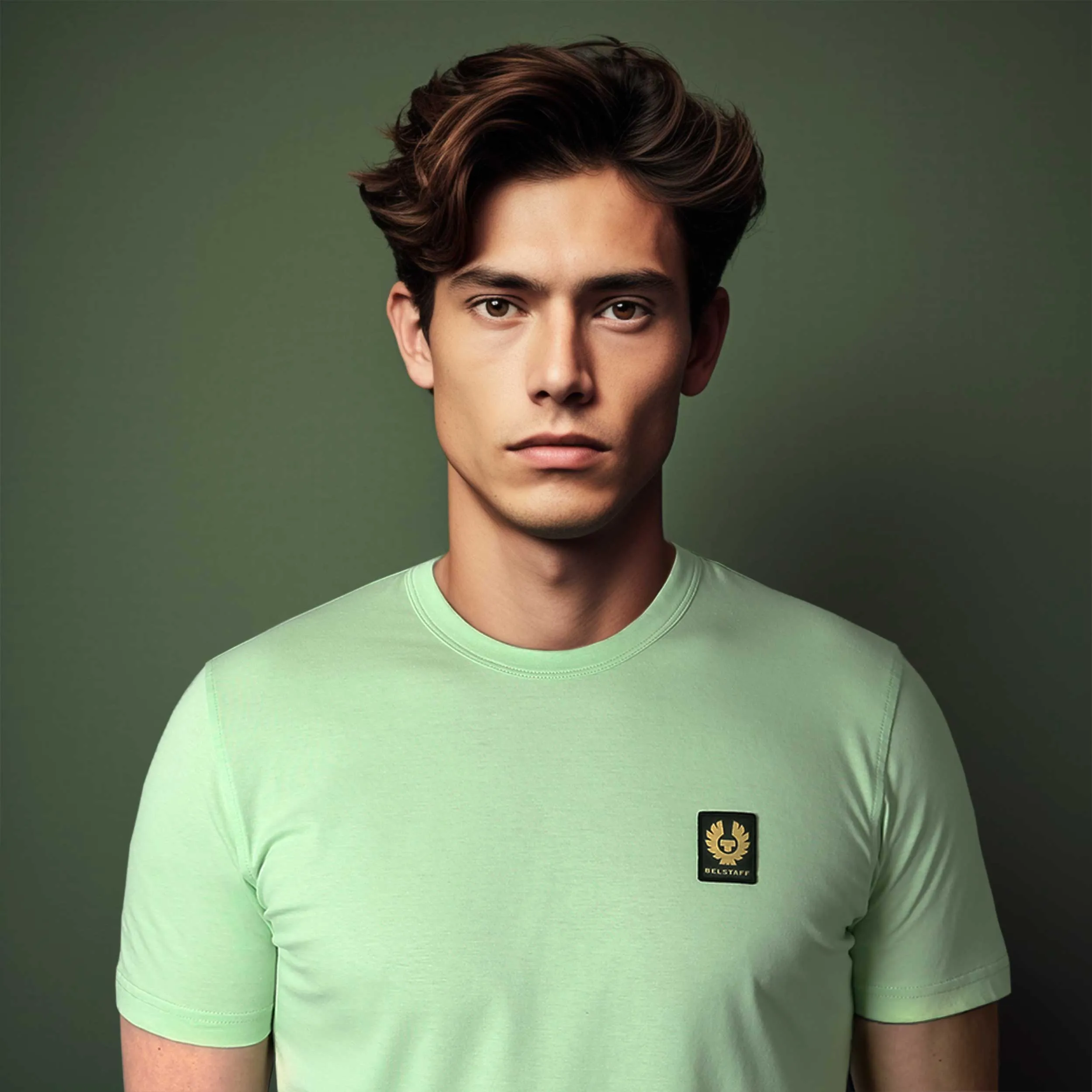 Belstaff Classic T-Shirt in New Leaf Green