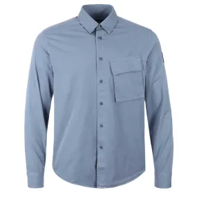 Belstaff Scale Shirt in Blue Flint