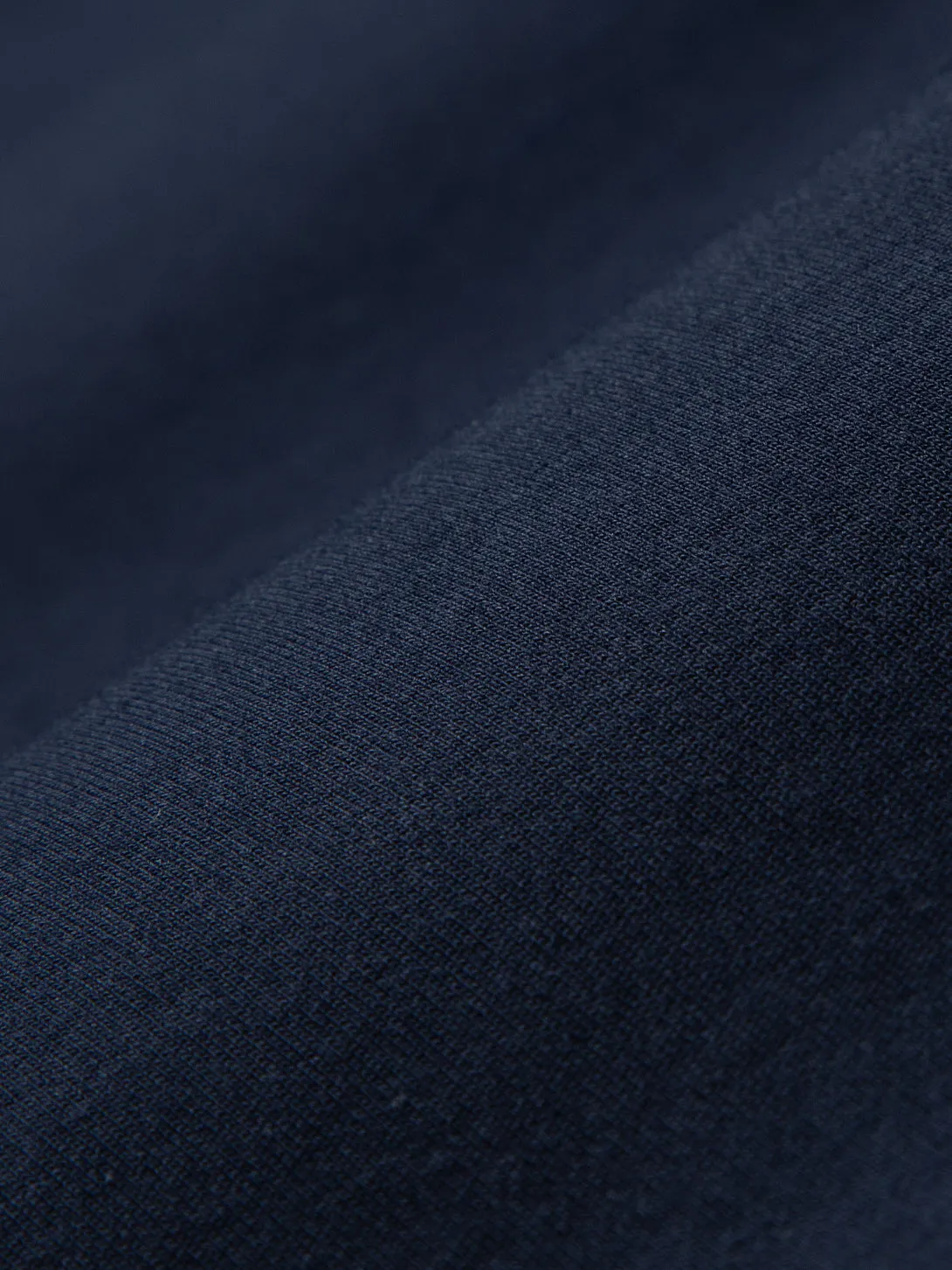 Bennett Cotton Interlock Polo Navy