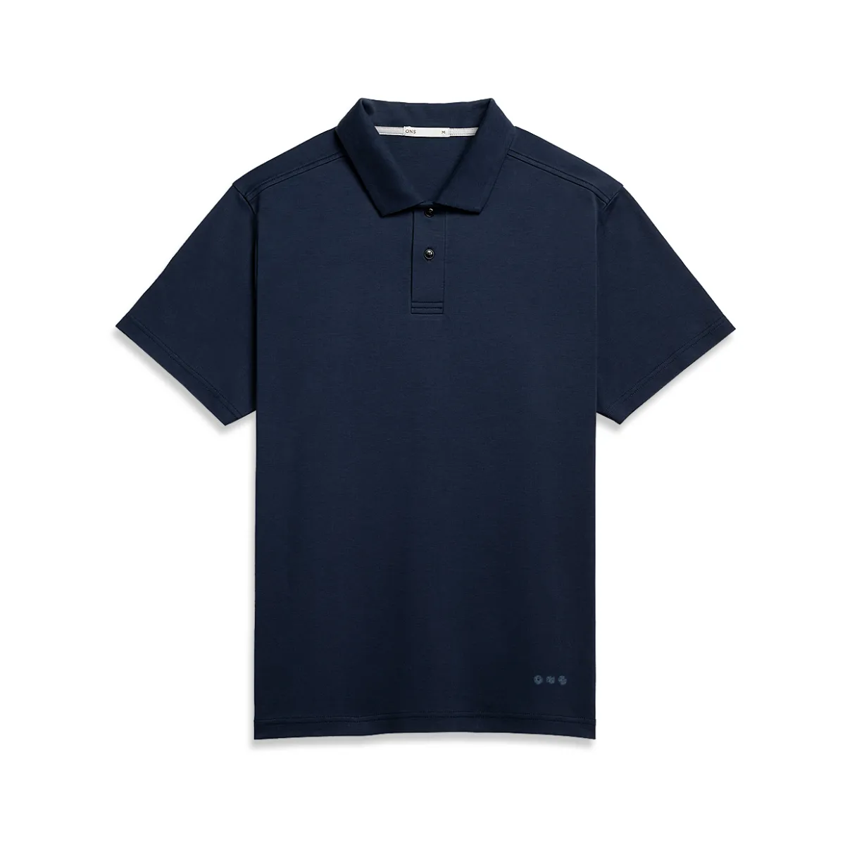 Bennett Cotton Interlock Polo Navy