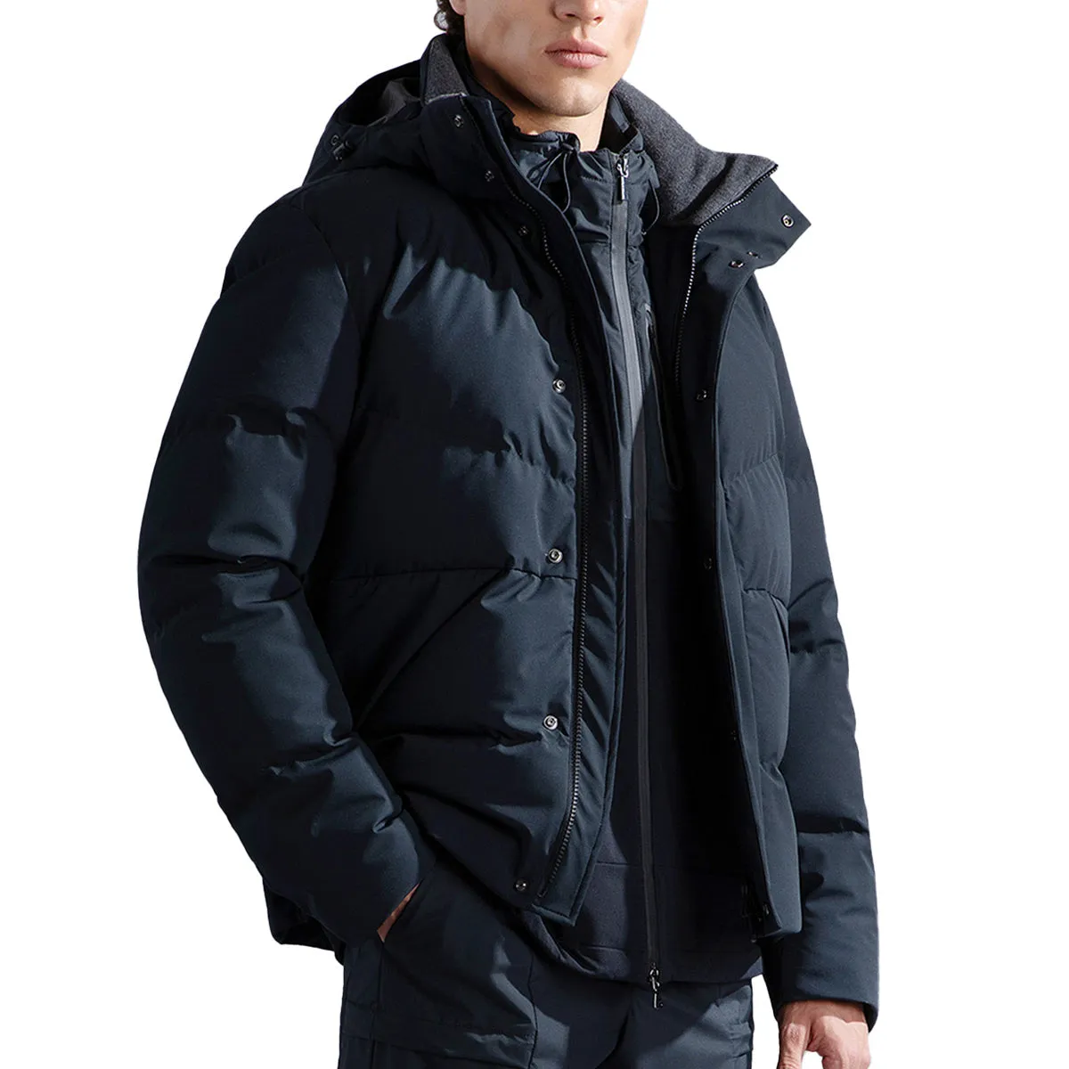 Black Typhoon® Save the Sea 4x4 Stretch Down Padded Jacket