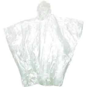 Boss 42 Waterproof Poncho - .4mm PE - Clear