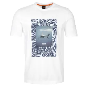 BOSS Te Tucan T Shirt in White