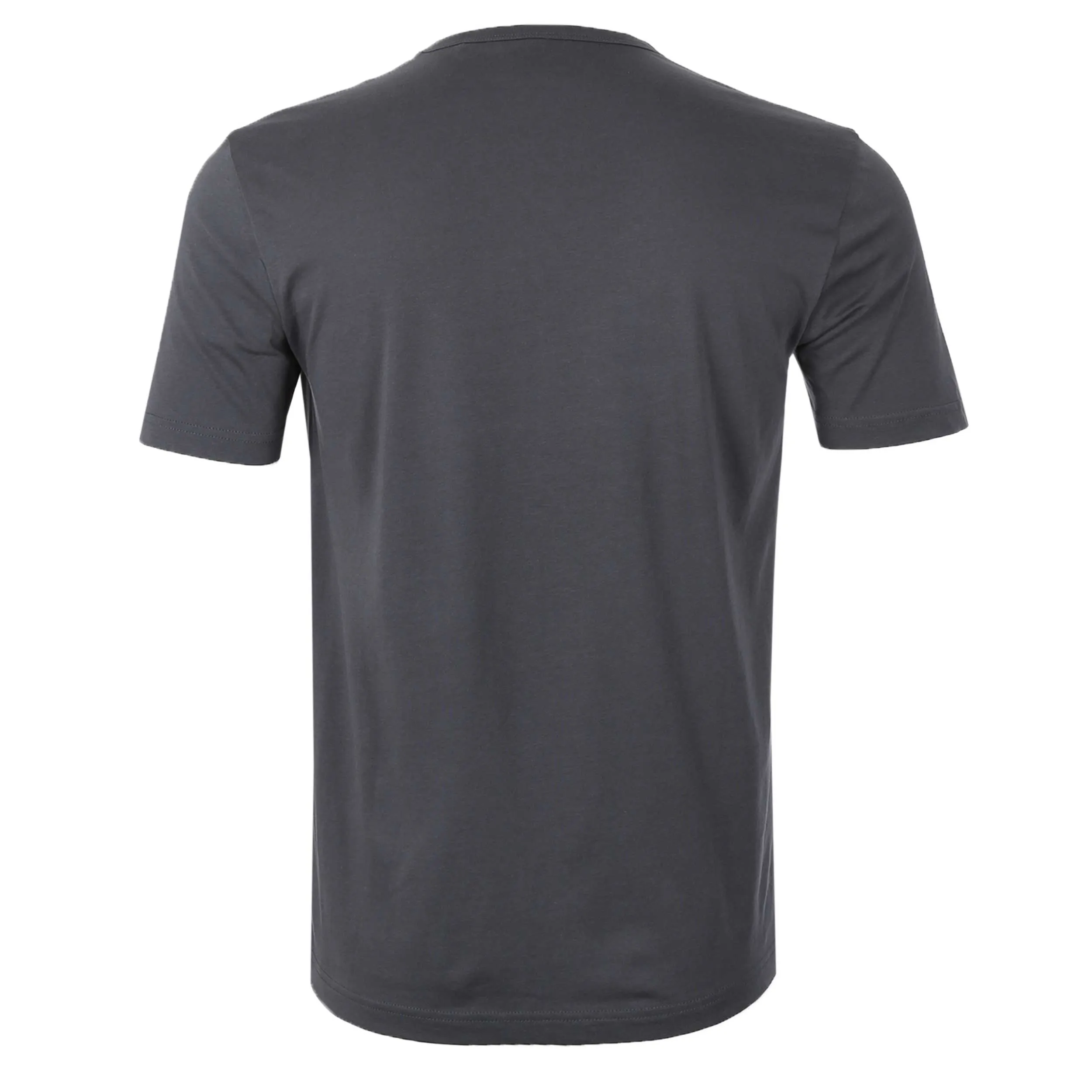 BOSS Tee Curved T-Shirt in Dark Grey