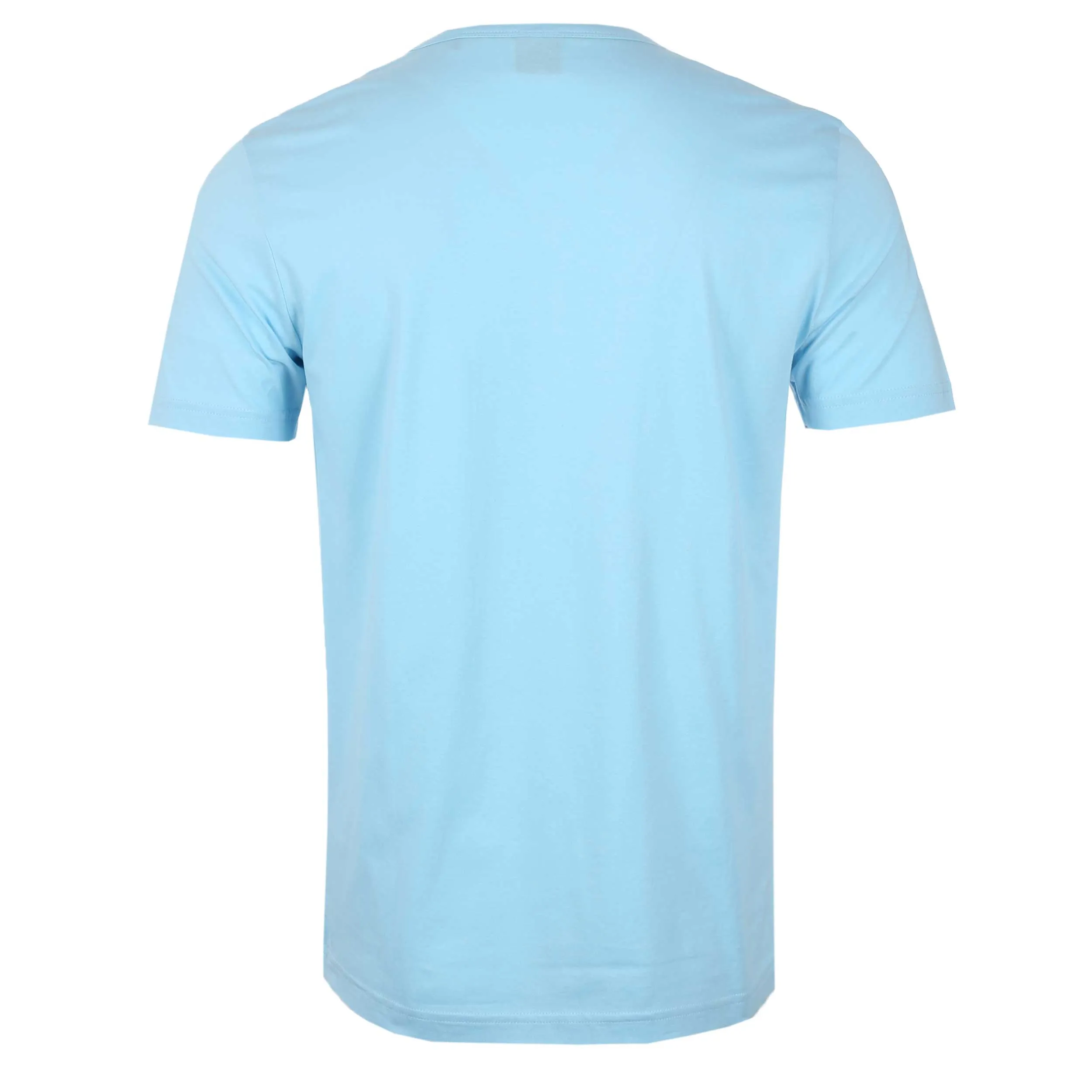 BOSS Tee Curved T-Shirt in Sky Blue