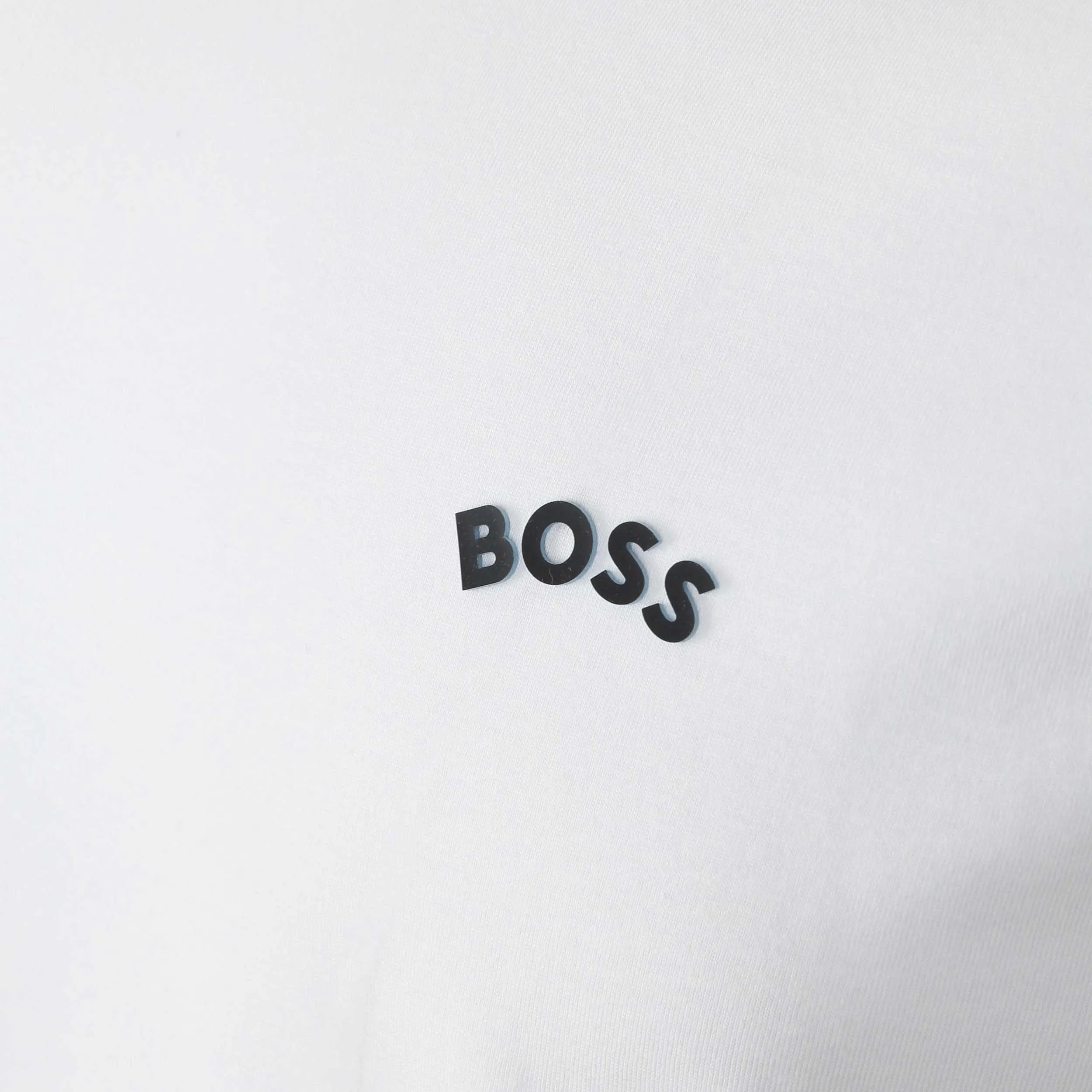 BOSS Tee Curved T-Shirt in White