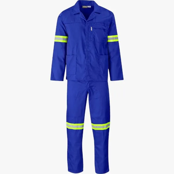 Brands Premium 2 Pc Conti Suit With Reflective Tape Royal Blue