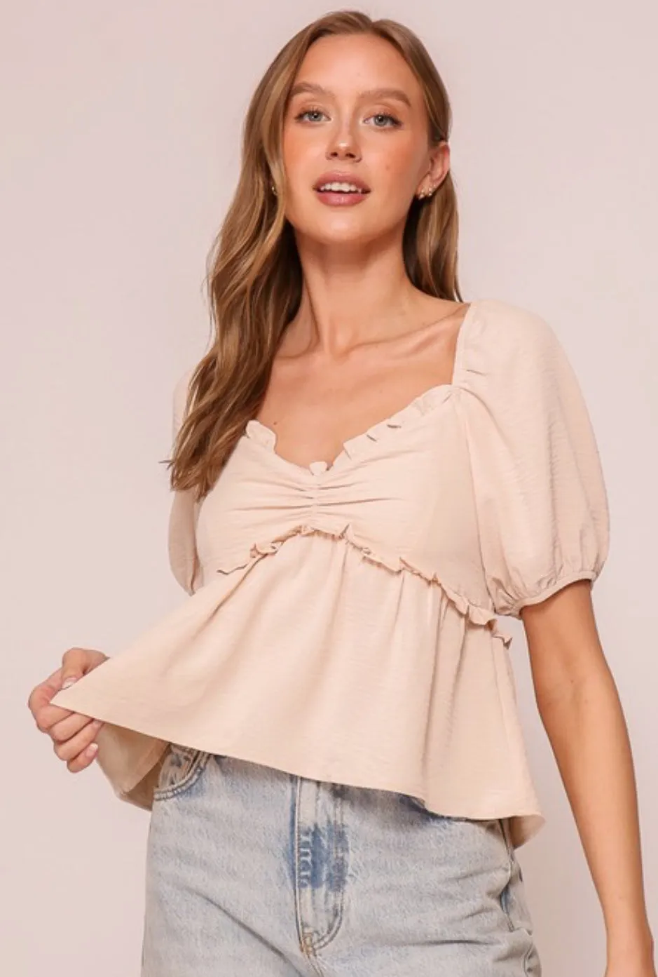 Brooklyn Top | Oatmeal