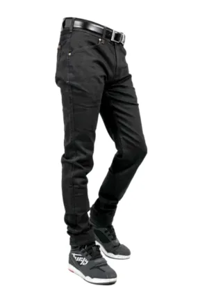 Bull-It Mens Trojan AA Armoured Black Riding Jeans Straight Cut