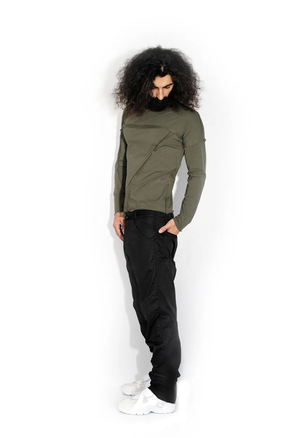 Bundle: Black & Khaki Long Sleeve T-shirt