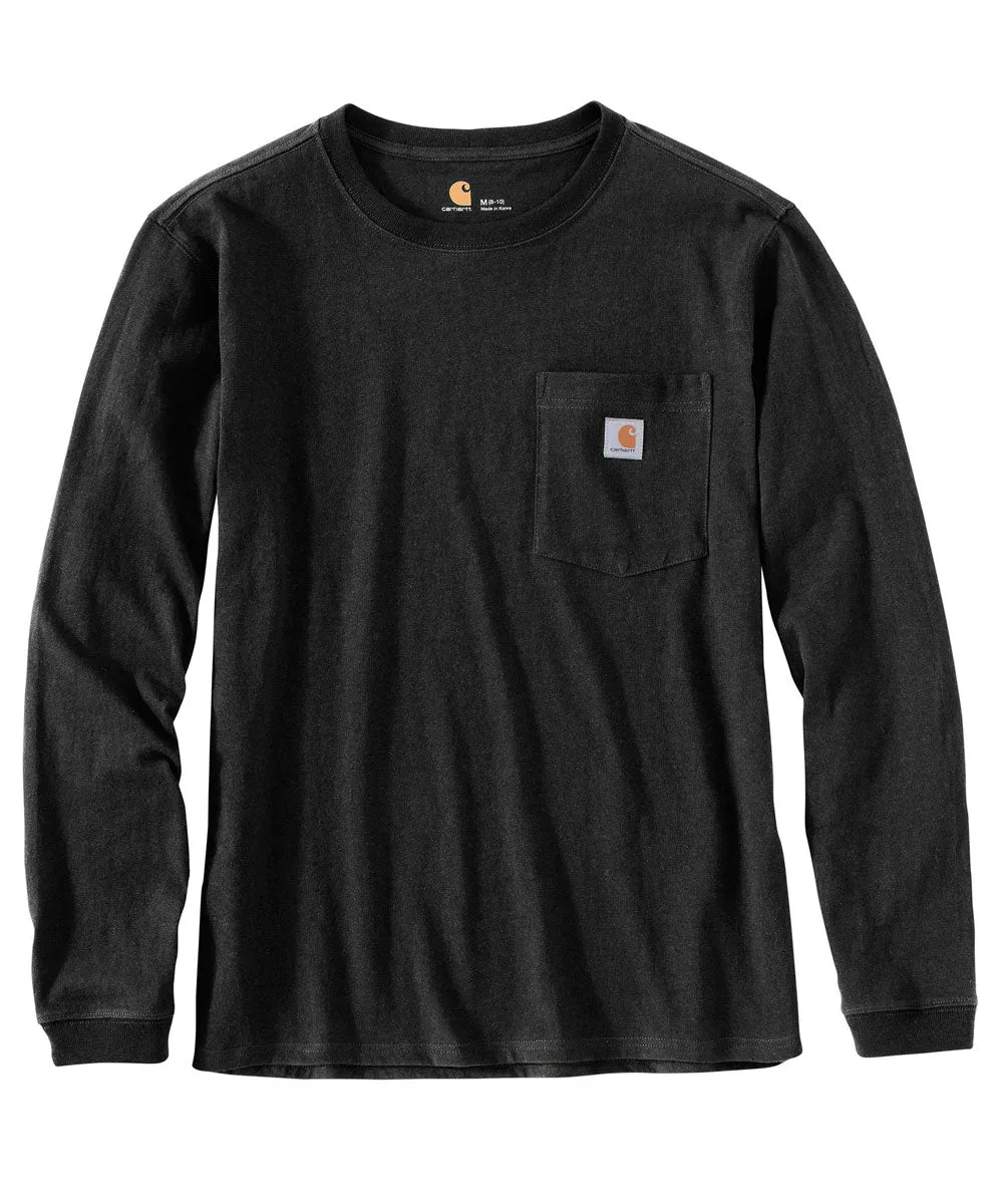 Carhartt Women's Long Sleeve Workwear T-shirt - Black