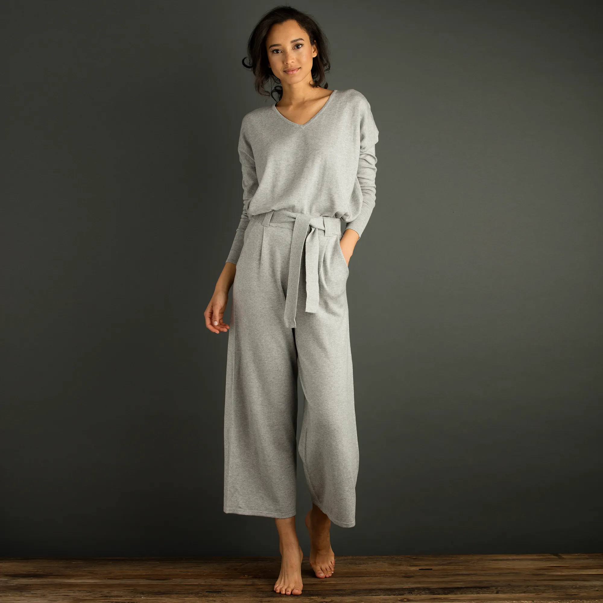 Cashmere Brunch Culotte Pant