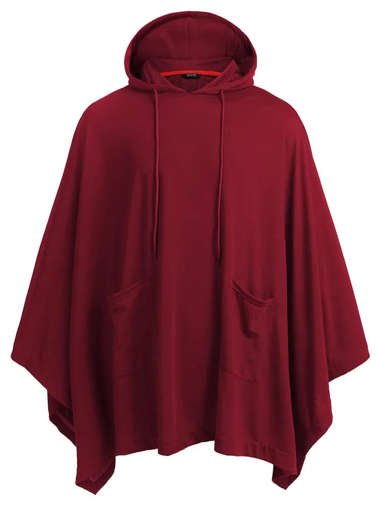 Casual Hooded Poncho Cape (US Only)