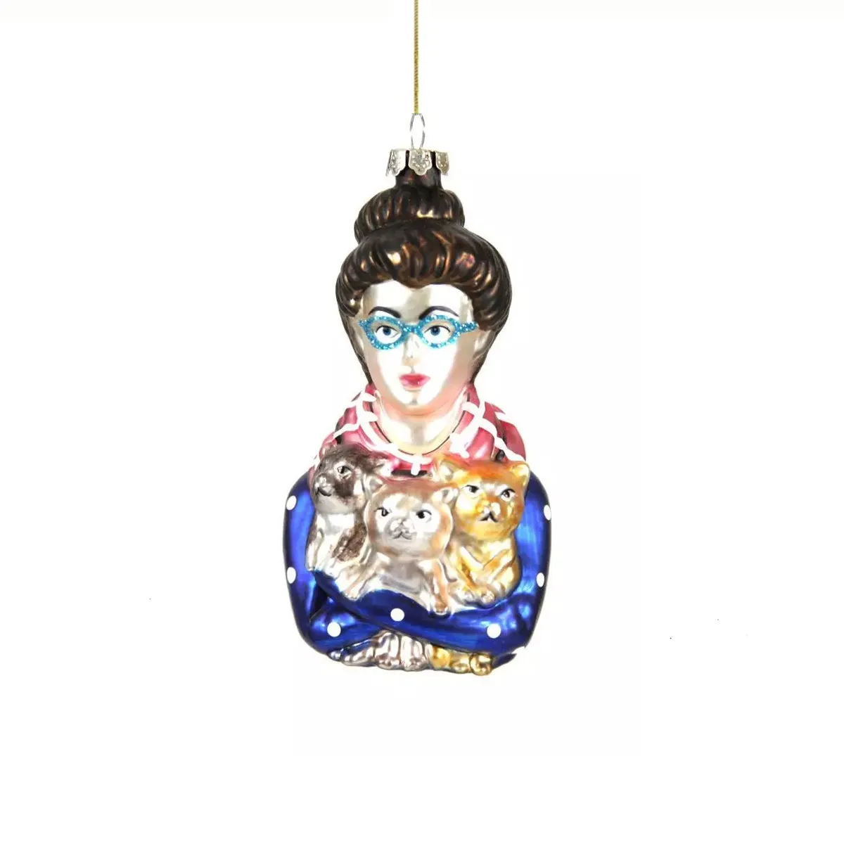 Cat Lady Ornament