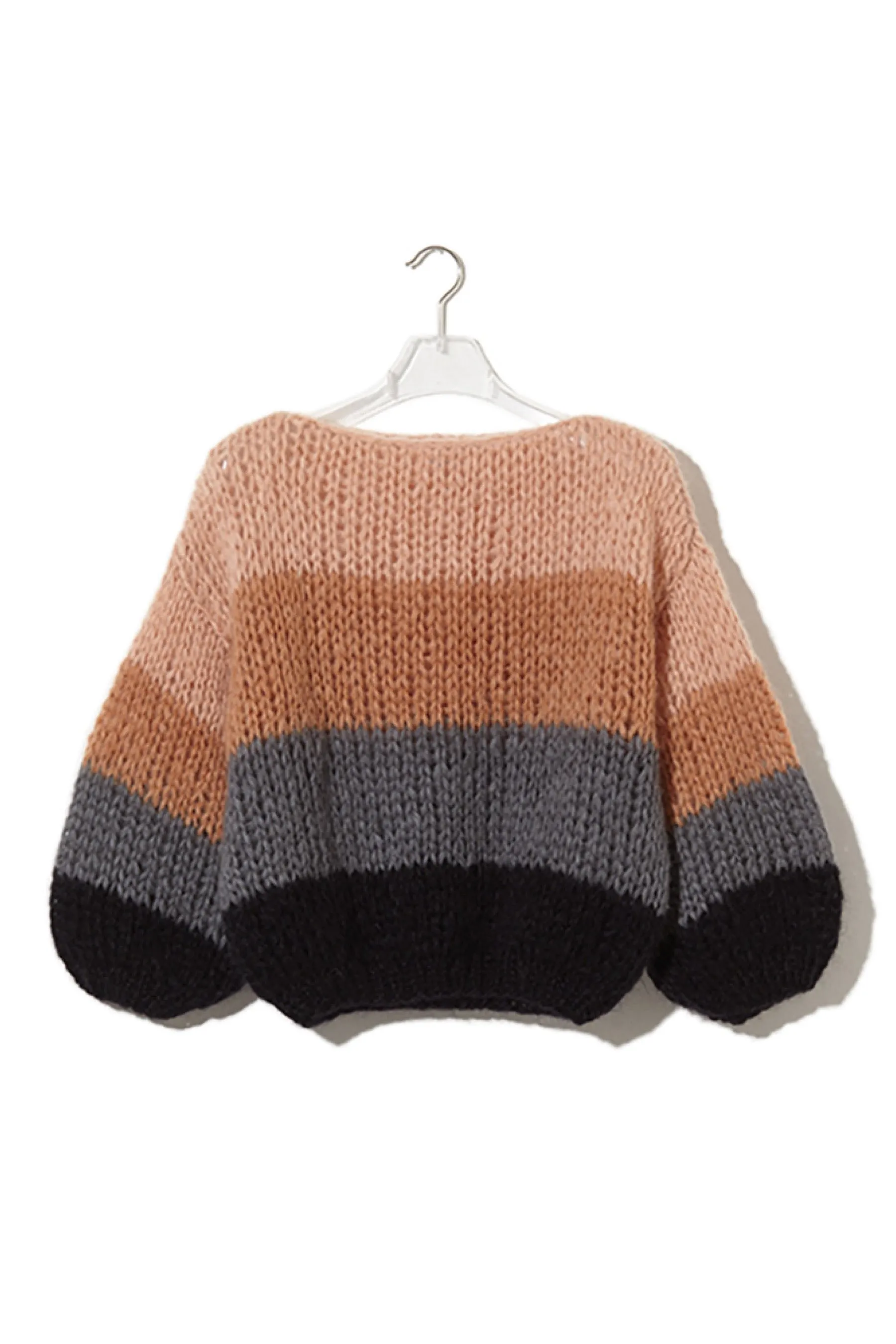 Color Block Big Sweater