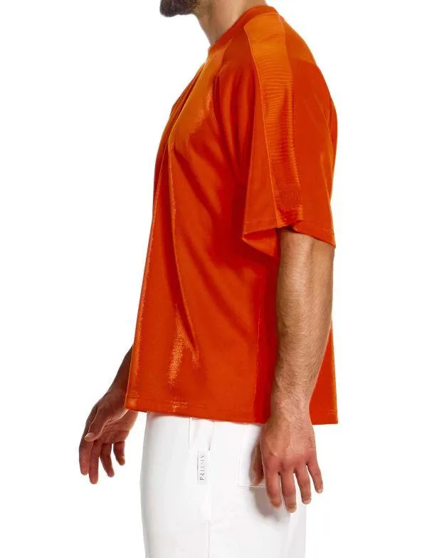 Curved Box Fit T-Shirt, Orange