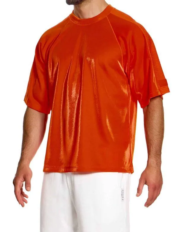 Curved Box Fit T-Shirt, Orange