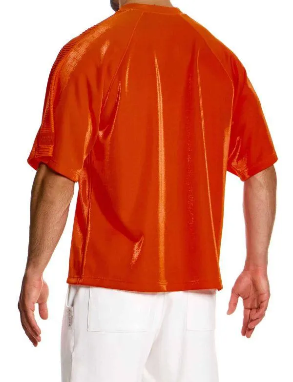 Curved Box Fit T-Shirt, Orange