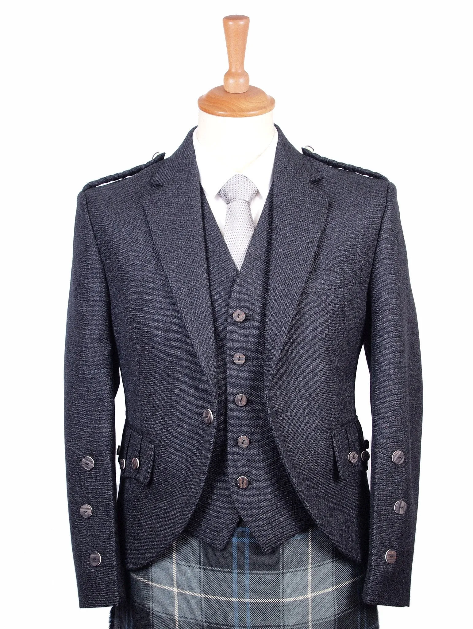 Custom Made Tweed Braemar Jacket & Vest